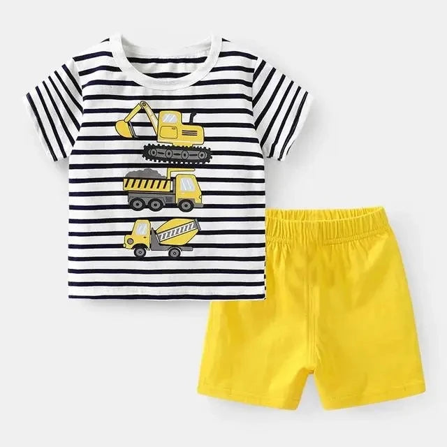 Sports Boy T-shirt + Shorts