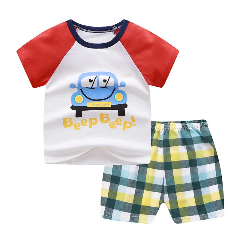 Sports Boy T-shirt + Shorts