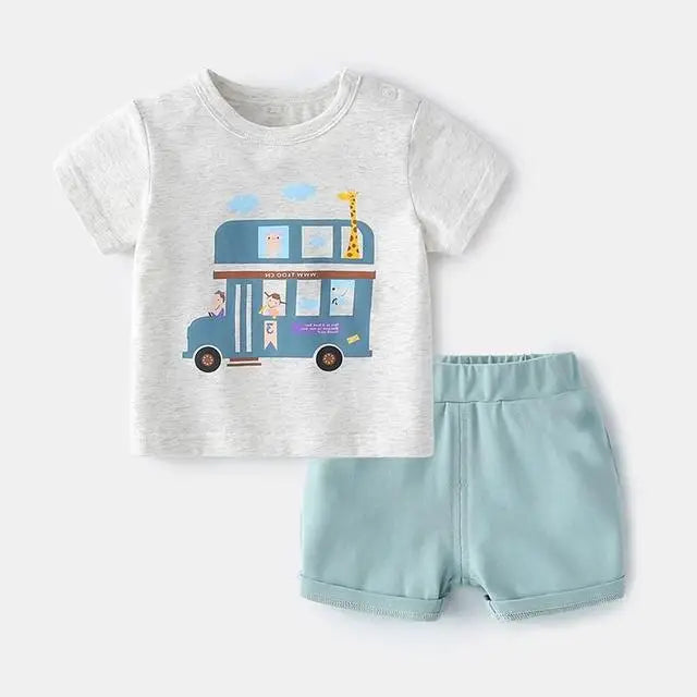 Sports Boy T-shirt + Shorts