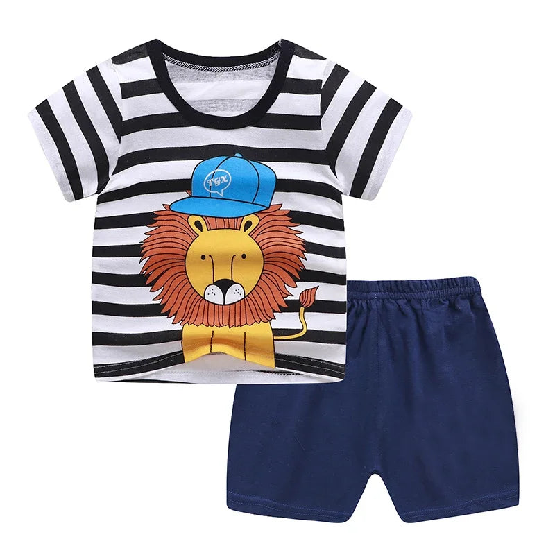 Sports Boy T-shirt + Shorts