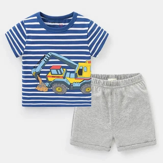 Sports Boy T-shirt + Shorts