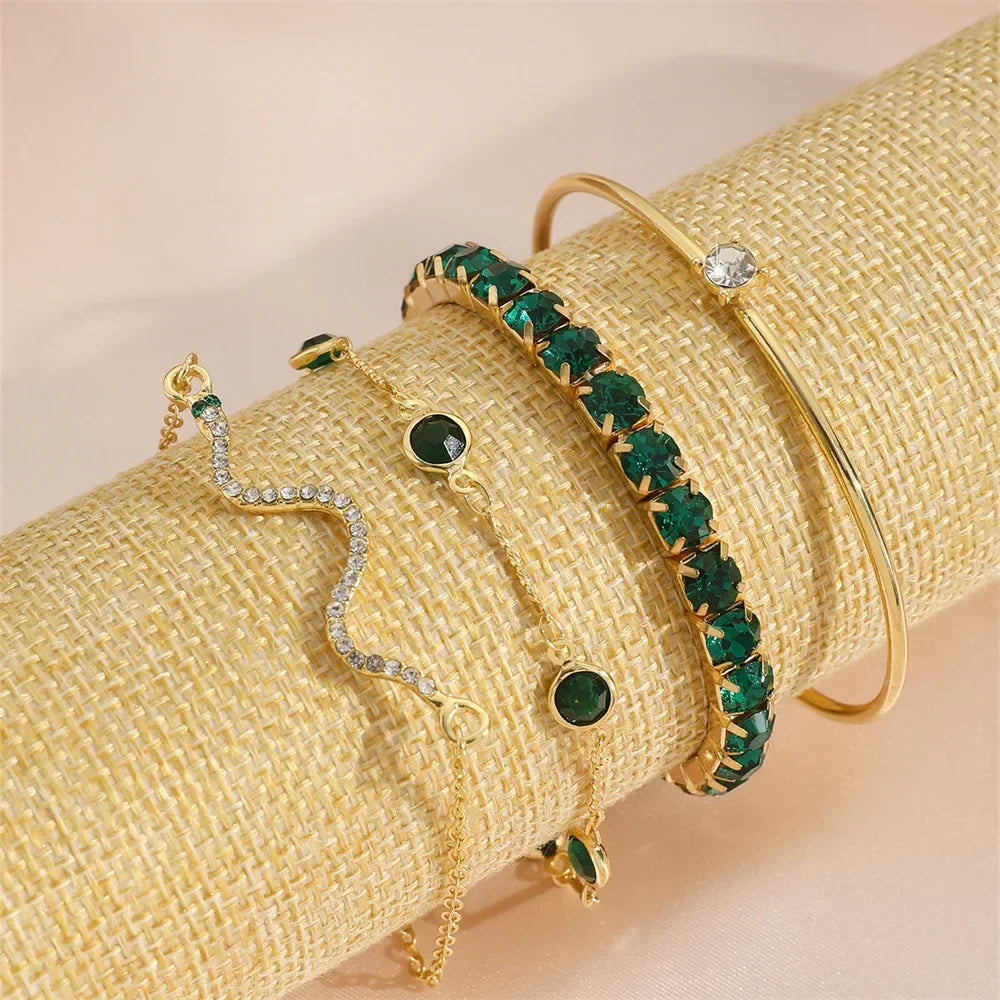 4Pcs/Set Fashion Snake