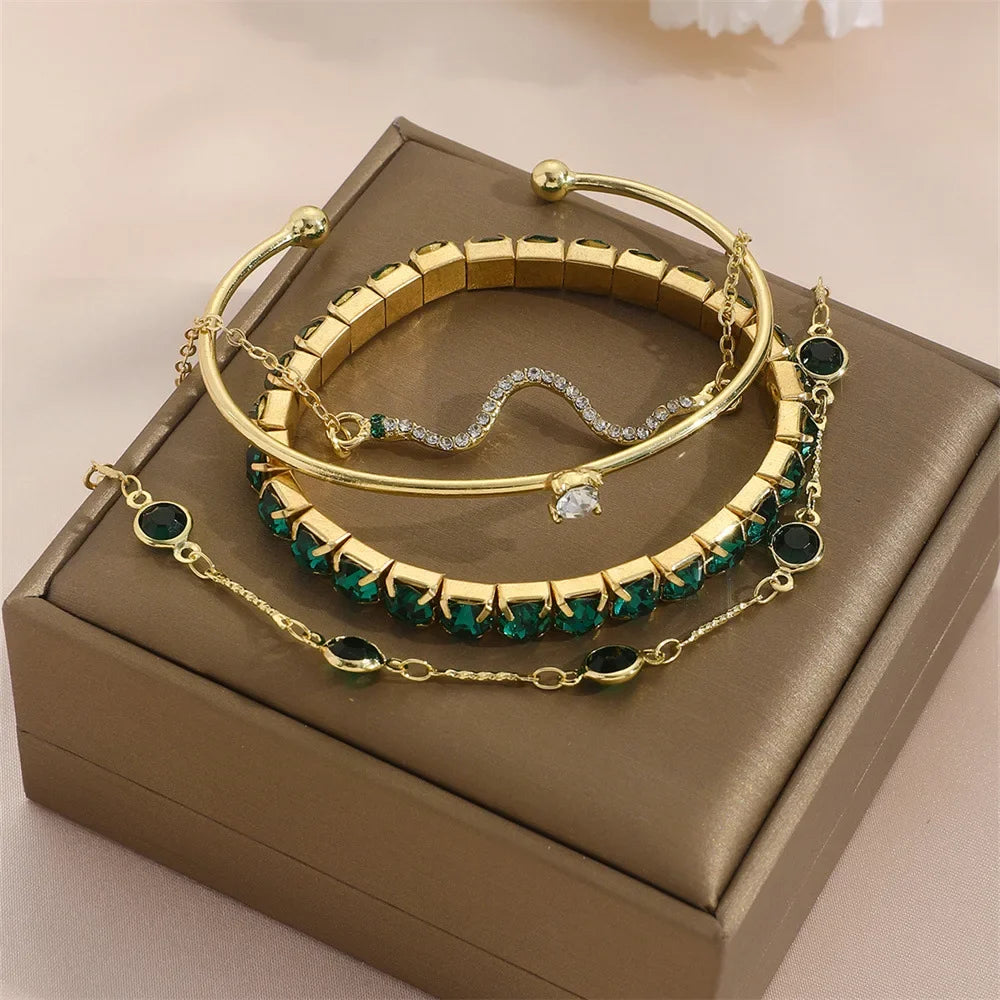 4Pcs/Set Fashion Snake